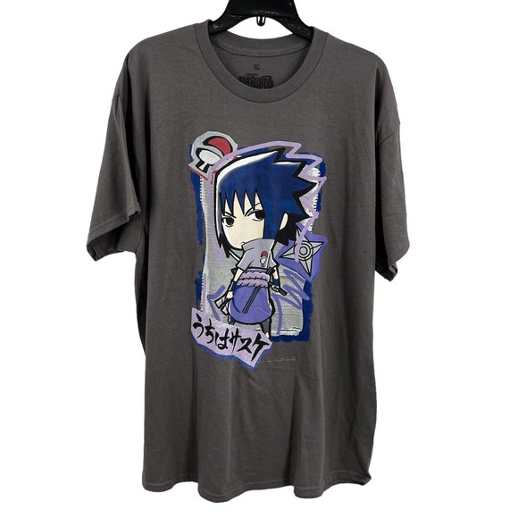 Naruto Sasuke Uchiha T Shirt XL New - Picture 1 of 4
